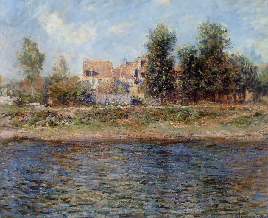 Brzeg Sekwany - Claude Monet
