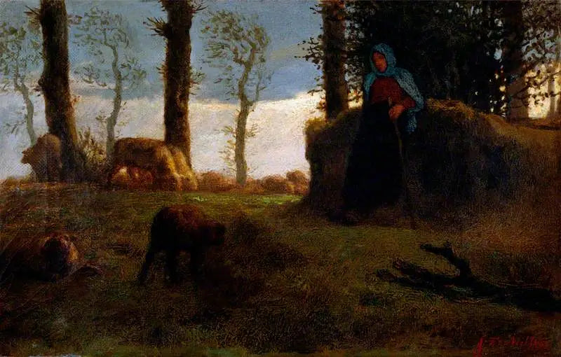 Bergère - Jean-François Millet