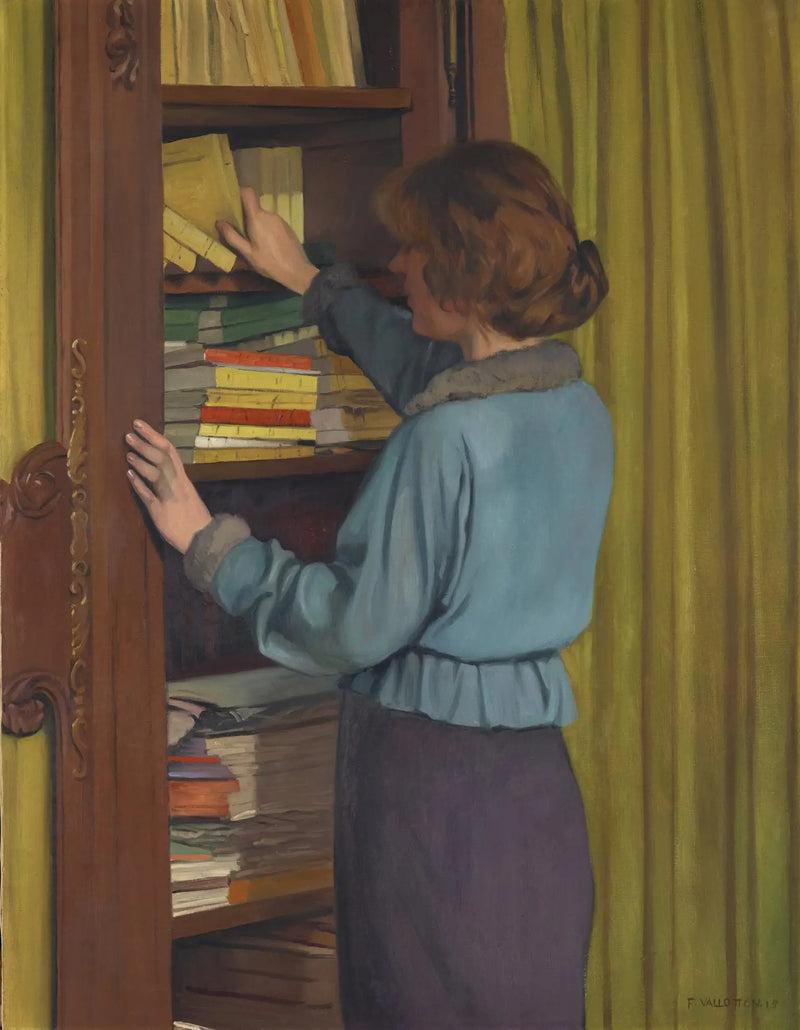 Biblioteka - Félix Vallotton