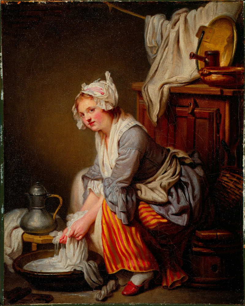 Praczka - Jean-Baptiste Greuze