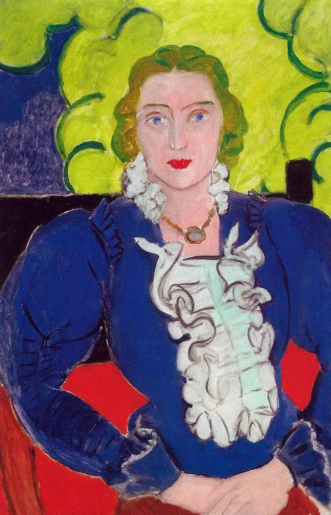 Niebieska bluzka - Henri Matisse