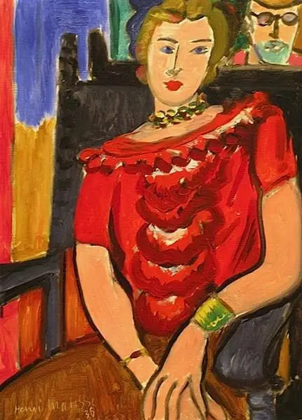 Czerwona bluzka - Henri Matisse