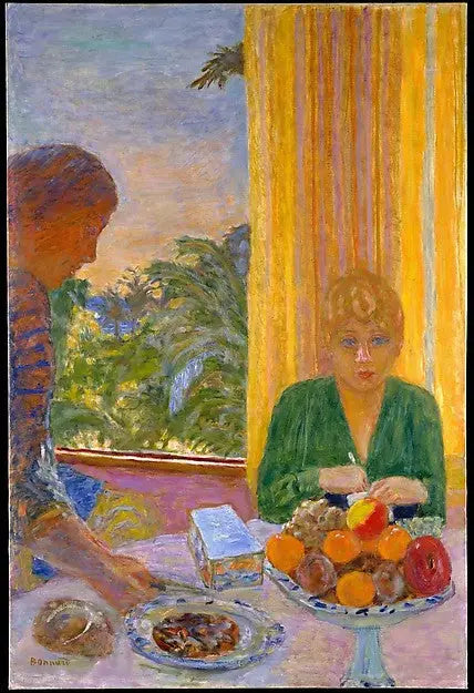 Zielona bluzka - Pierre Bonnard