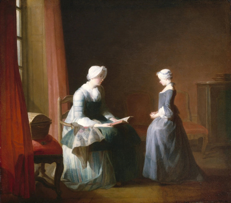 Dobra edukacja - Jean Simeón Chardin