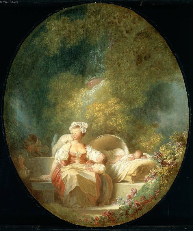La Bonne mère - Jean-Honoré Fragonard - Alpha Reproduction