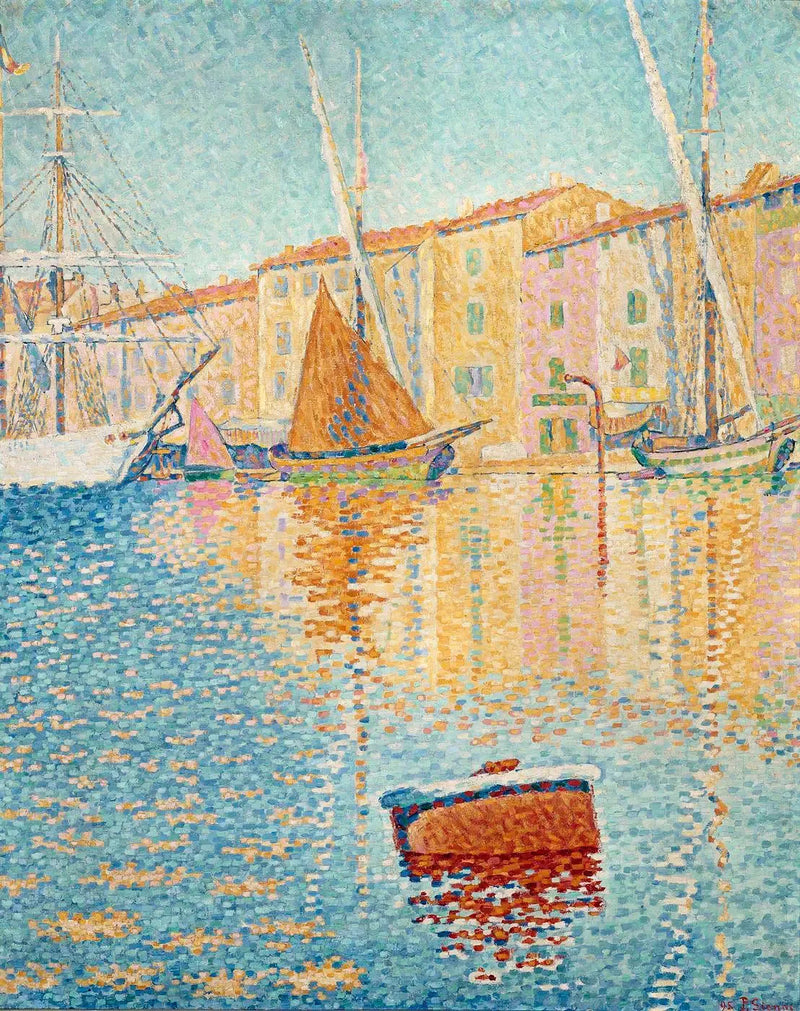 Czerwona boja - Paul Signac