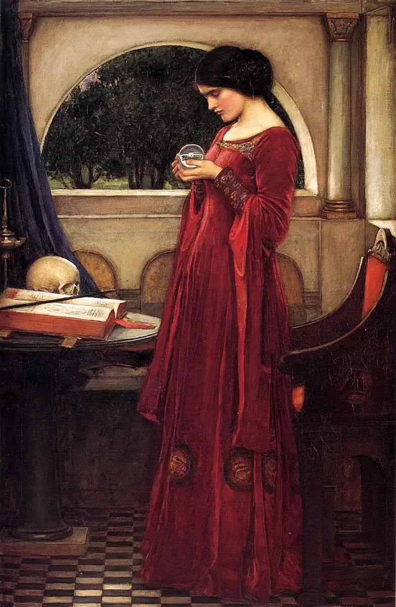 Kula kryształowa - John William Waterhouse