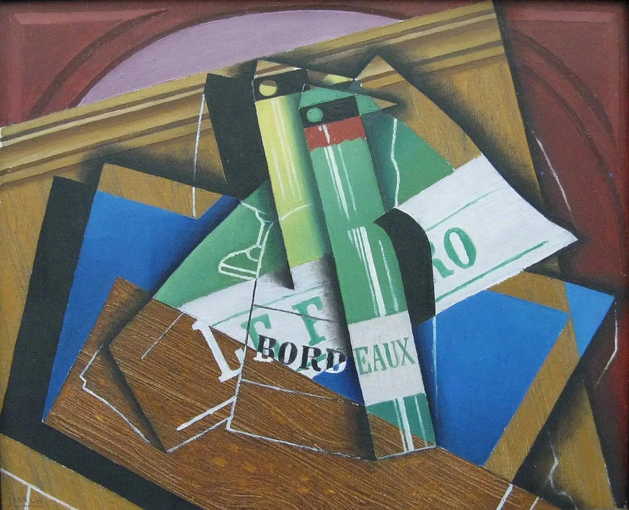 Butelka Bordeaux - Juan Gris