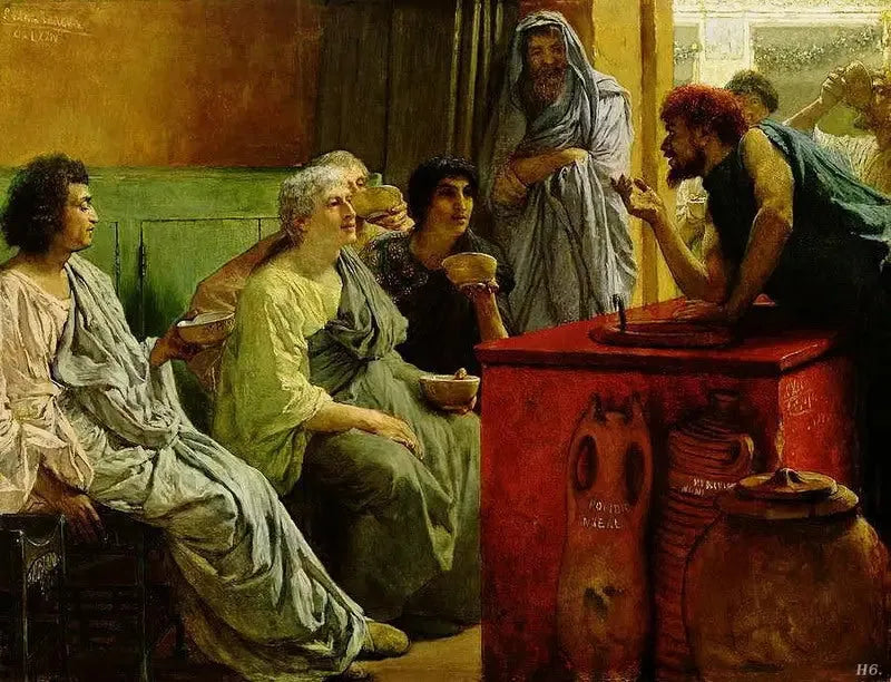 Sklep z winami - Lawrence Alma-Tadema