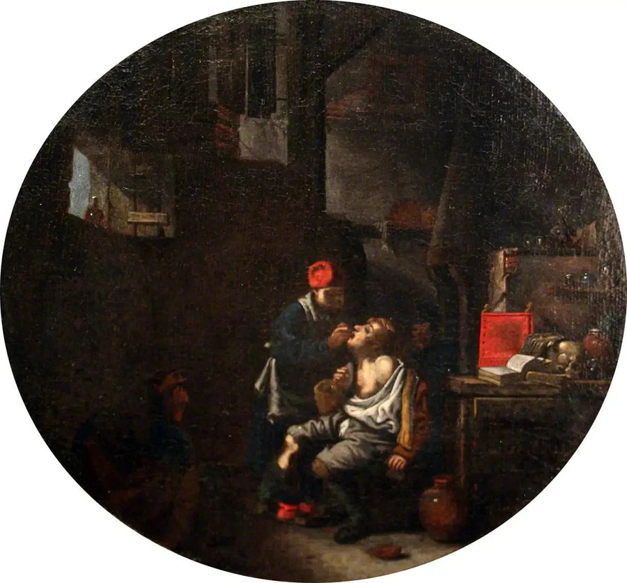 Sklep stomatologiczny - David Teniers Młodszy