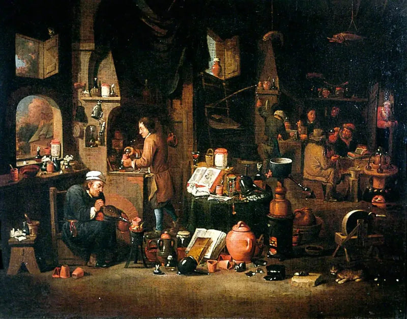Sklep doktora - David Teniers Młodszy