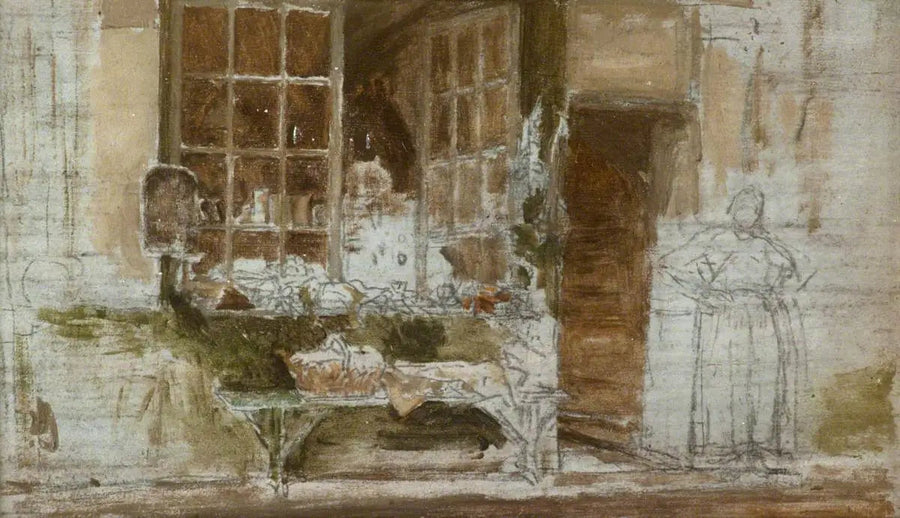 Sklep Primeur, Paryż - James Abbott McNeill Whistler