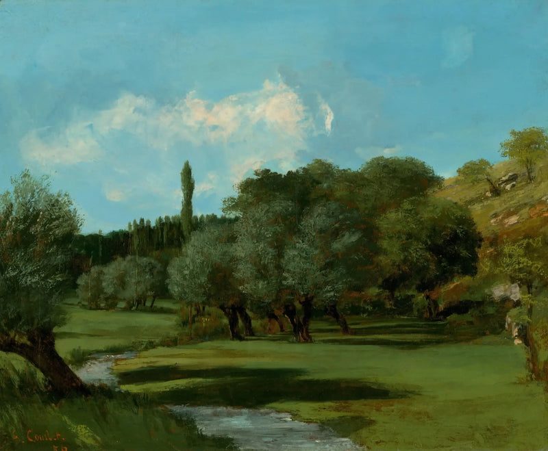Bretońskość w departamencie Indre - Gustave Courbet