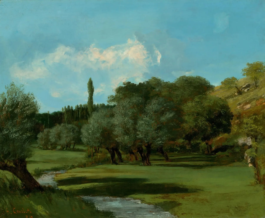 Bretońskość w departamencie Indre - Gustave Courbet