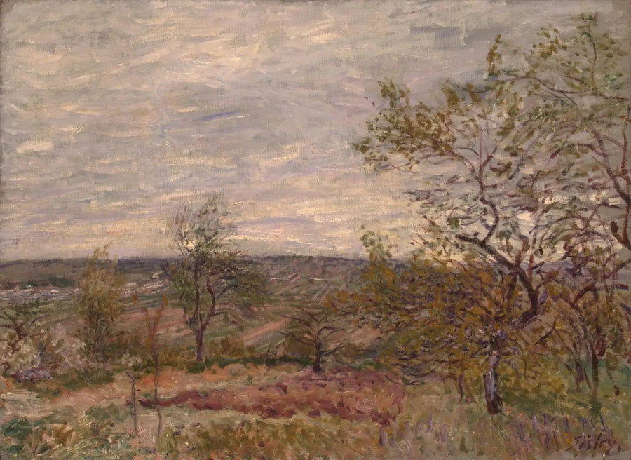 Kampania w Veneux - Alfred Sisley
