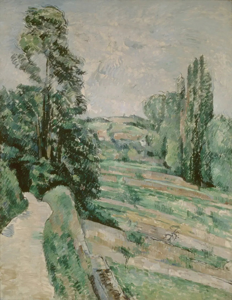 Wieś Auvers-sur-Oise - Paul Cézanne