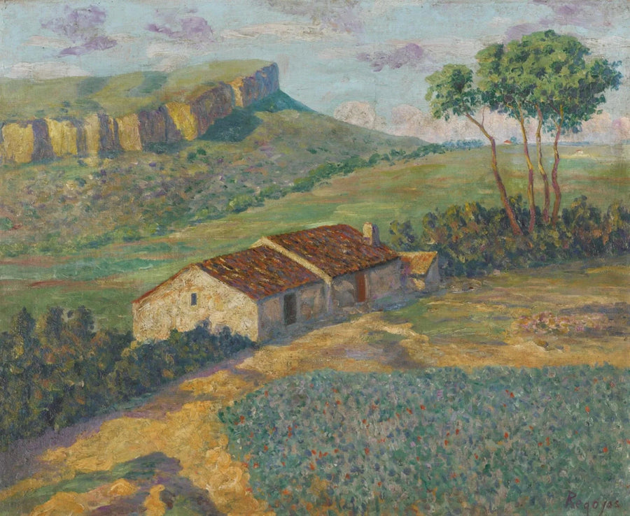 Kampania w pobliżu Ripoll, w Katalonii - Darío de Regoyos