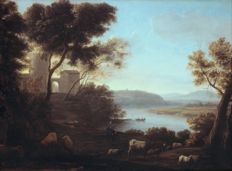 Rzymska kampania - Claude Lorrain