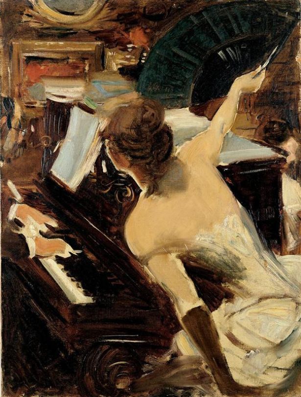 La Cantatrice Mondaine - Giovanni Boldini