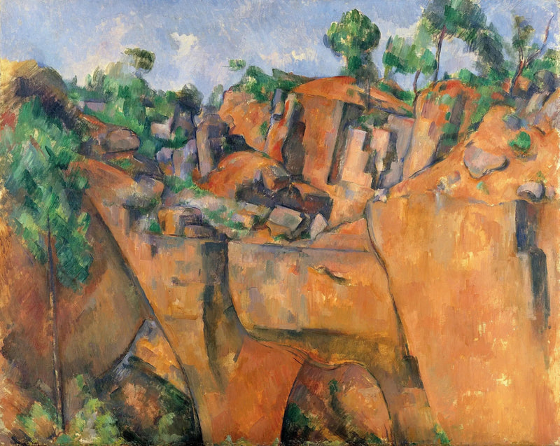 Kopalnia Bibémus - Paul Cézanne