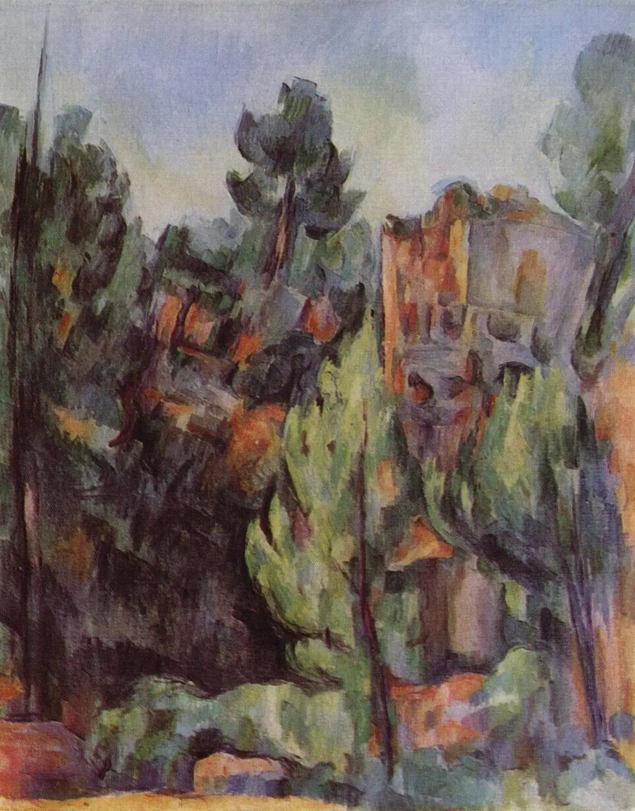 Kopalnia Bibémus - Paul Cézanne