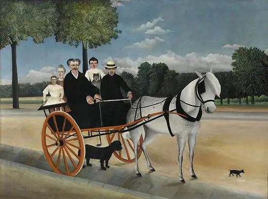 Wóz ojca Juniera - Henri Rousseau