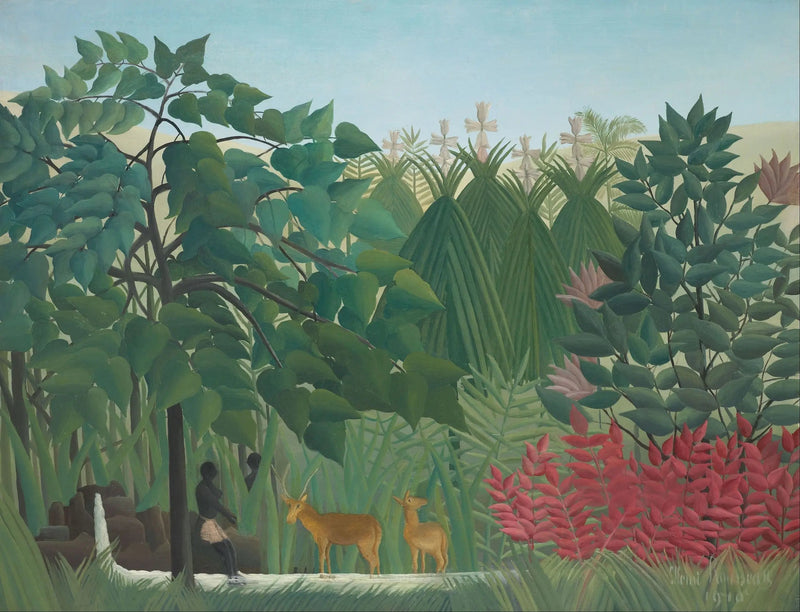 Kaskada - Henri Rousseau