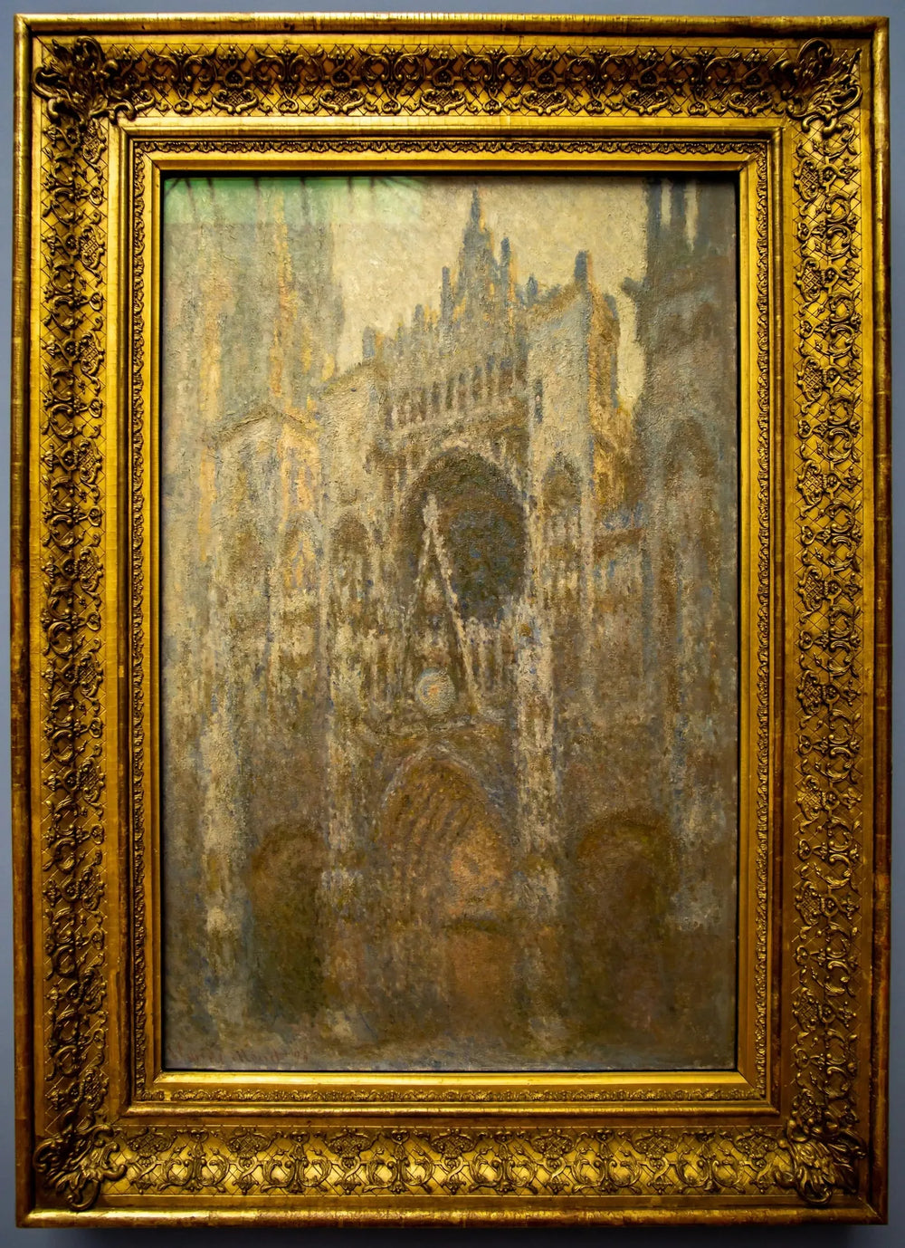 La Cathédrale de Rouen, le Portail - Claude Monet image 1 reproduction de peinture à l’huile