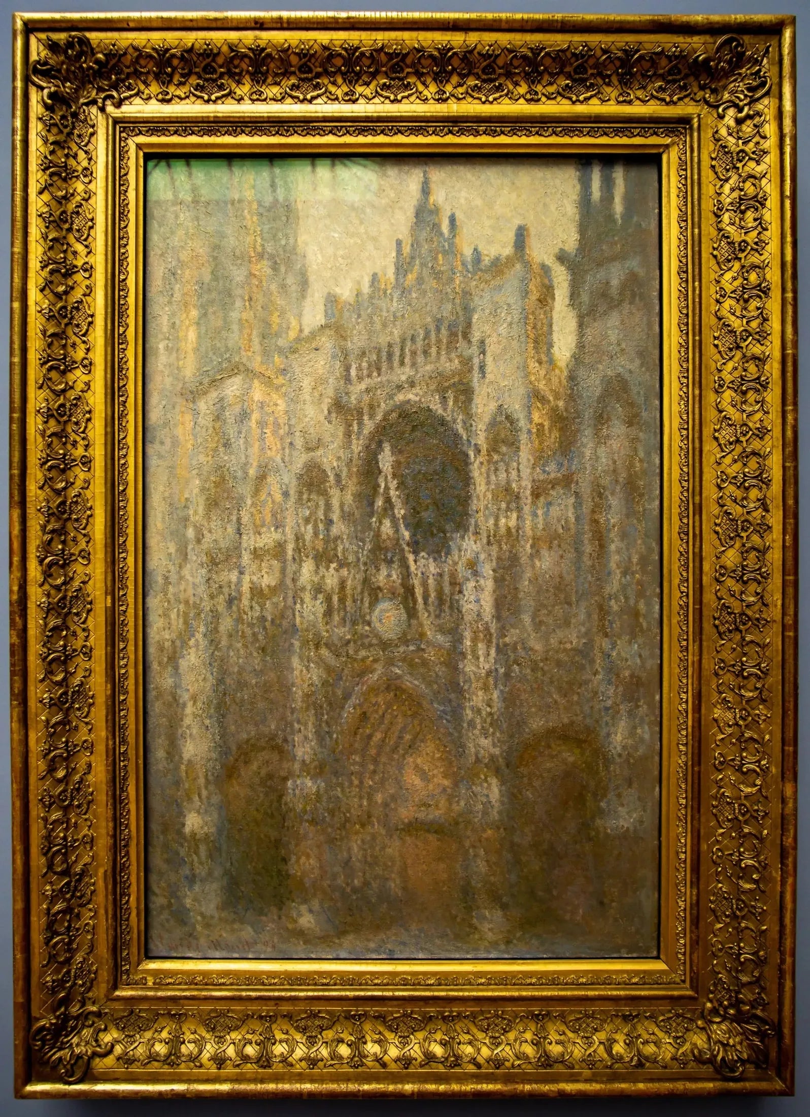 La Cathédrale de Rouen, le Portail - Claude Monet image 1 reproduction de peinture à l’huile