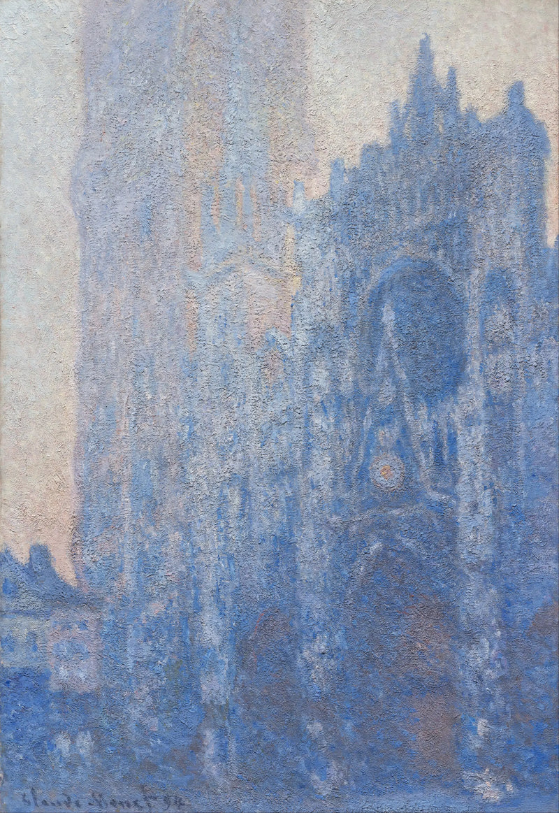 Katedra w Rouen, Portal i Wieża Albane, Aube - Claude Monet