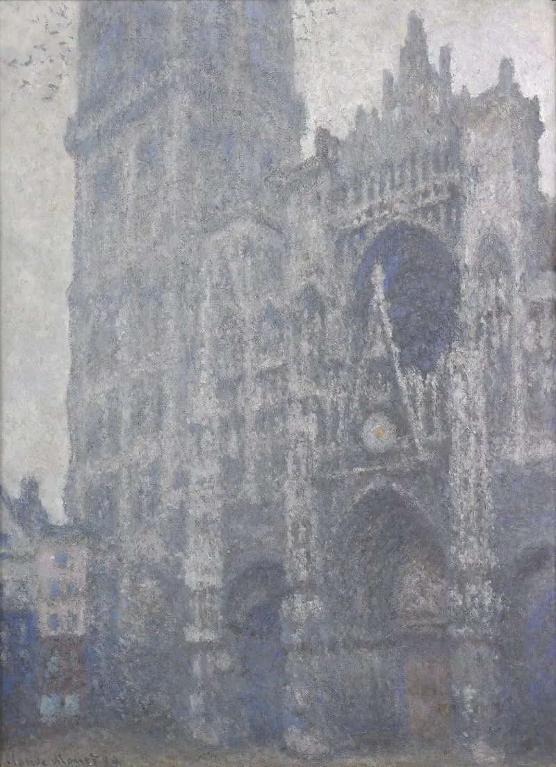 Katedra w Rouen, Portal i Wieża Albane, Południe - Claude Monet