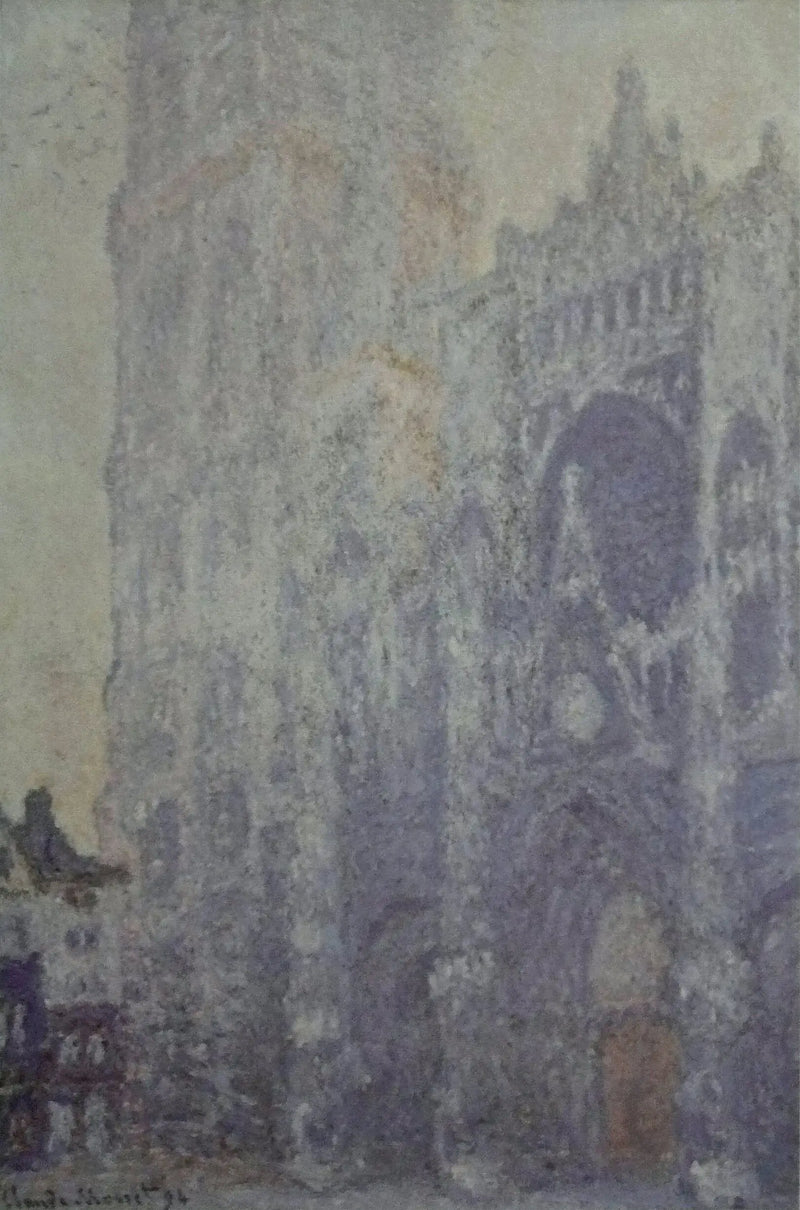 Katedra w Rouen, Portal i Wieża Saint-Romain, Efekt poranka - Claude Monet