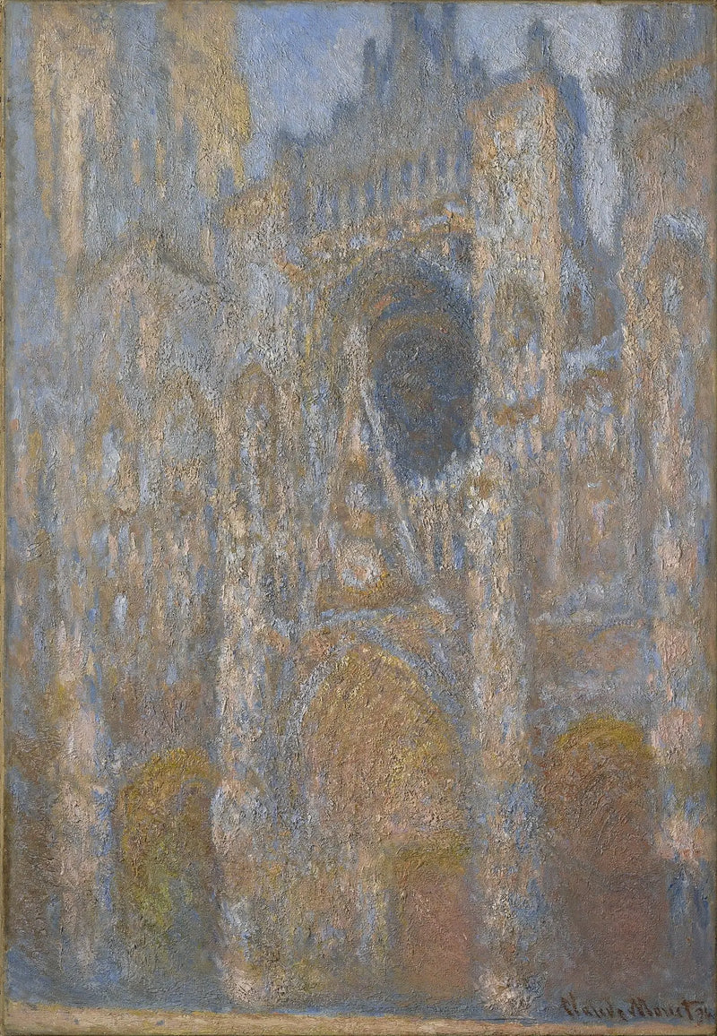 Katedra w Rouen, Portal, Pełne południe - Claude Monet
