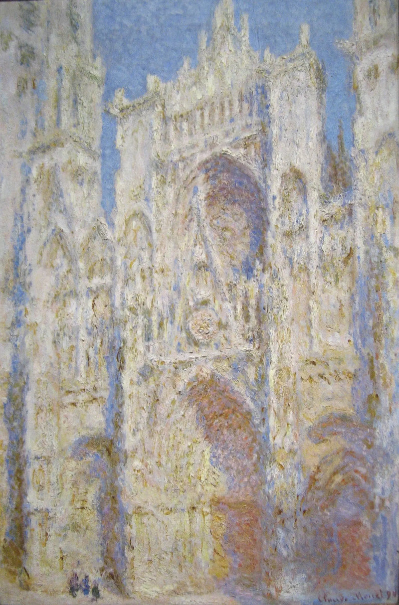 Katedra w Rouen, Portal, Słońce - Claude Monet