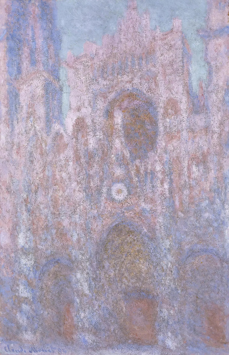 Katedra w Rouen, Symfonia w szarościach i różu - Claude Monet