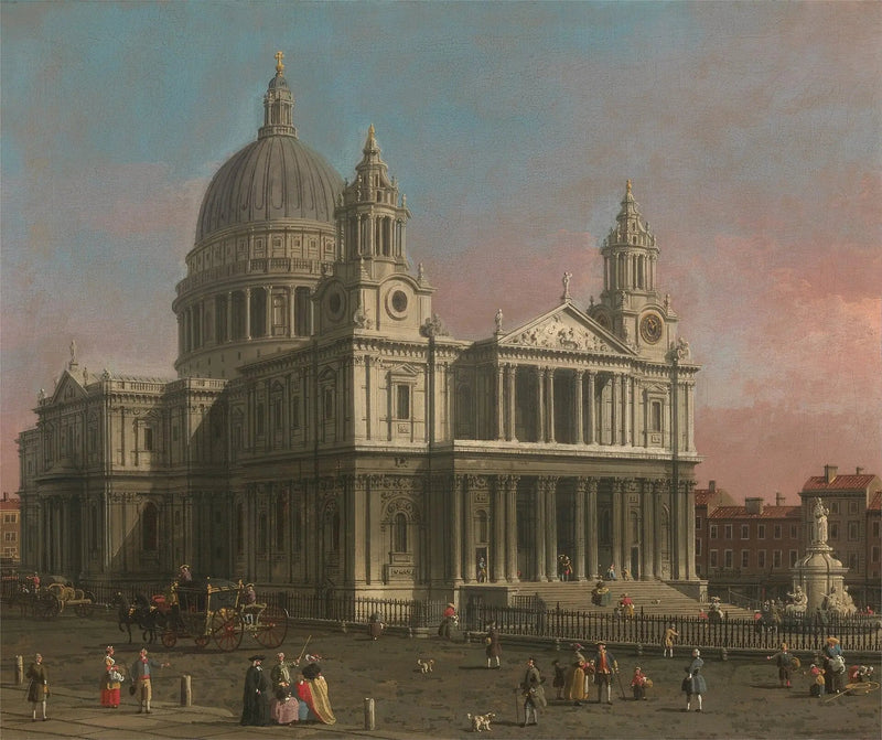 Katedra św. Pawła - Canaletto