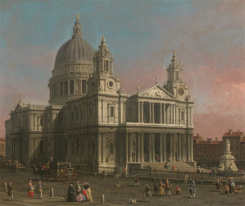 Katedra św. Pawła - Canaletto