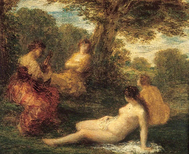 Rozmowa - Henri Fantin-Latour