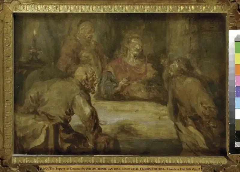 Ostatnia Wieczerza w Emmaus - Antoine van Dyck
