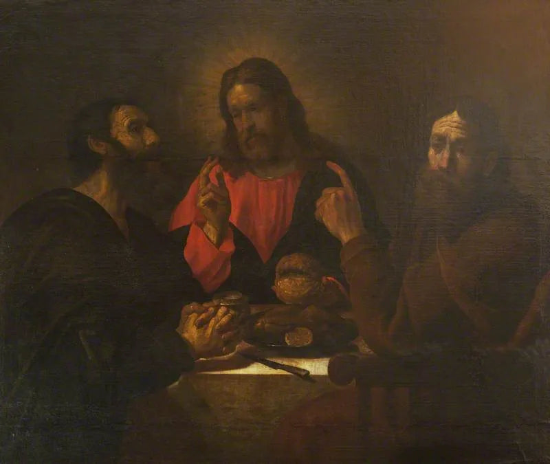 Ostatnia Wieczerza w Emaus - Ludovico Carracci