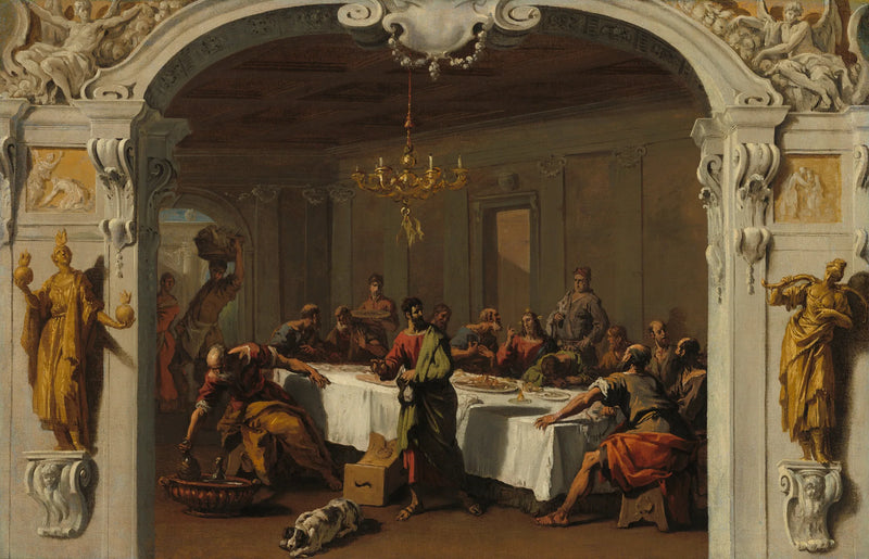 Ostatnia Wieczerza - Sebastiano Ricci