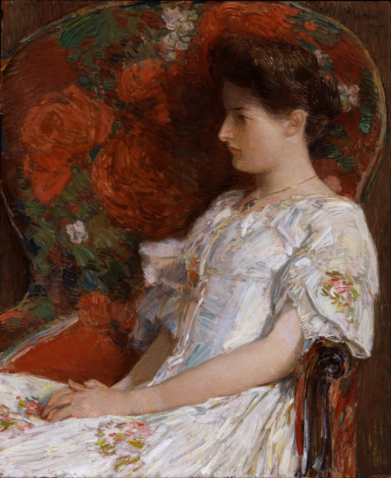Wiktoriańskie krzesło - Childe Hassam