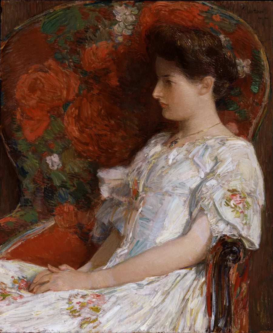 Wiktoriańskie krzesło - Childe Hassam