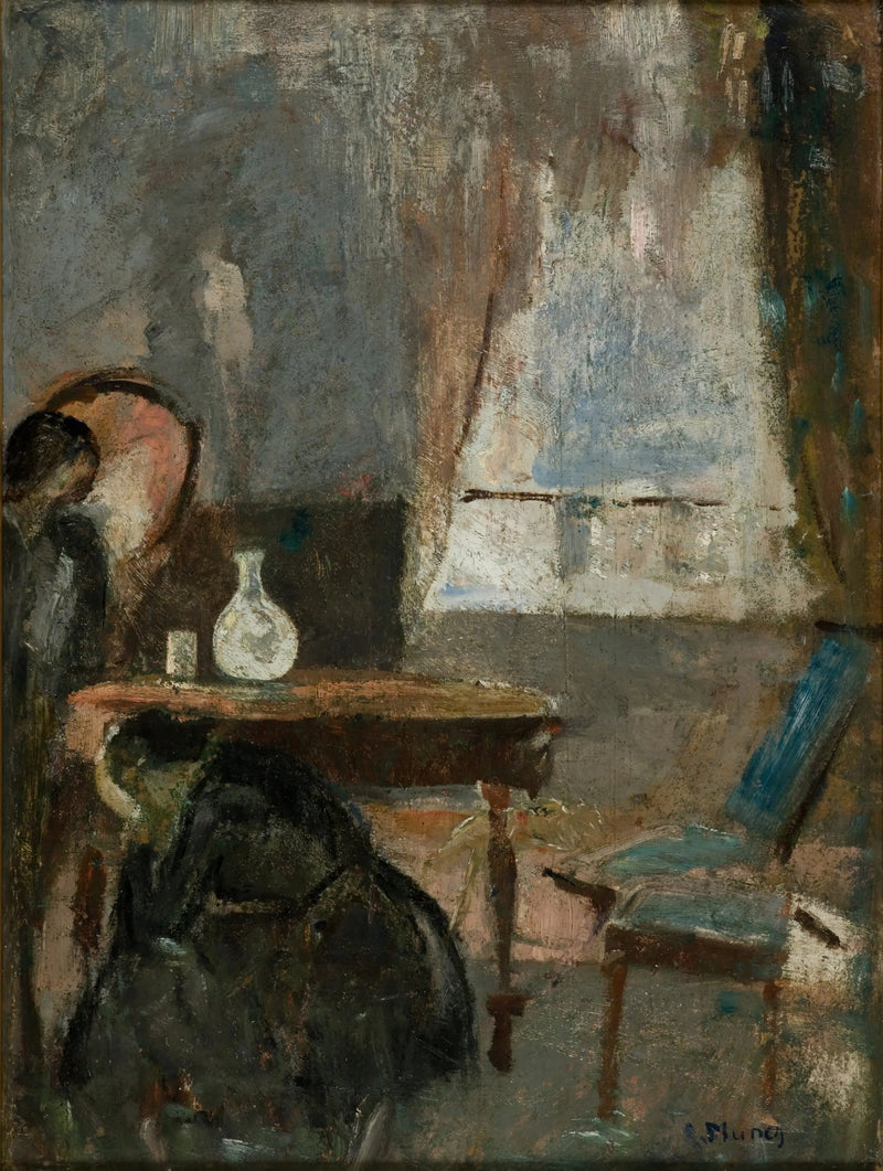 Pokój chorego - Edvard Munch