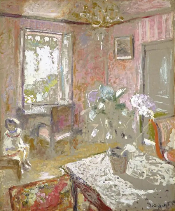 Różowa komnata - Édouard Vuillard