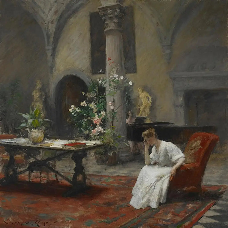 Piosenka - William Merritt Chase
