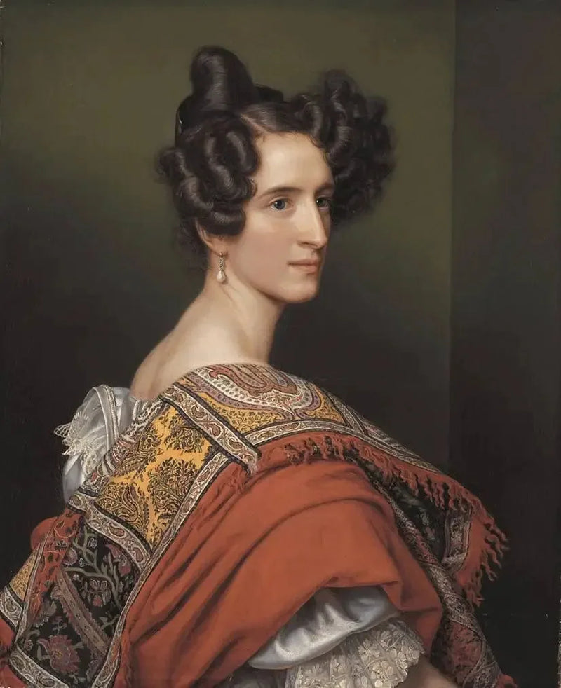 Piosenkarka dworu Katharina Sigl-Vespermann - Joseph Karl Stieler