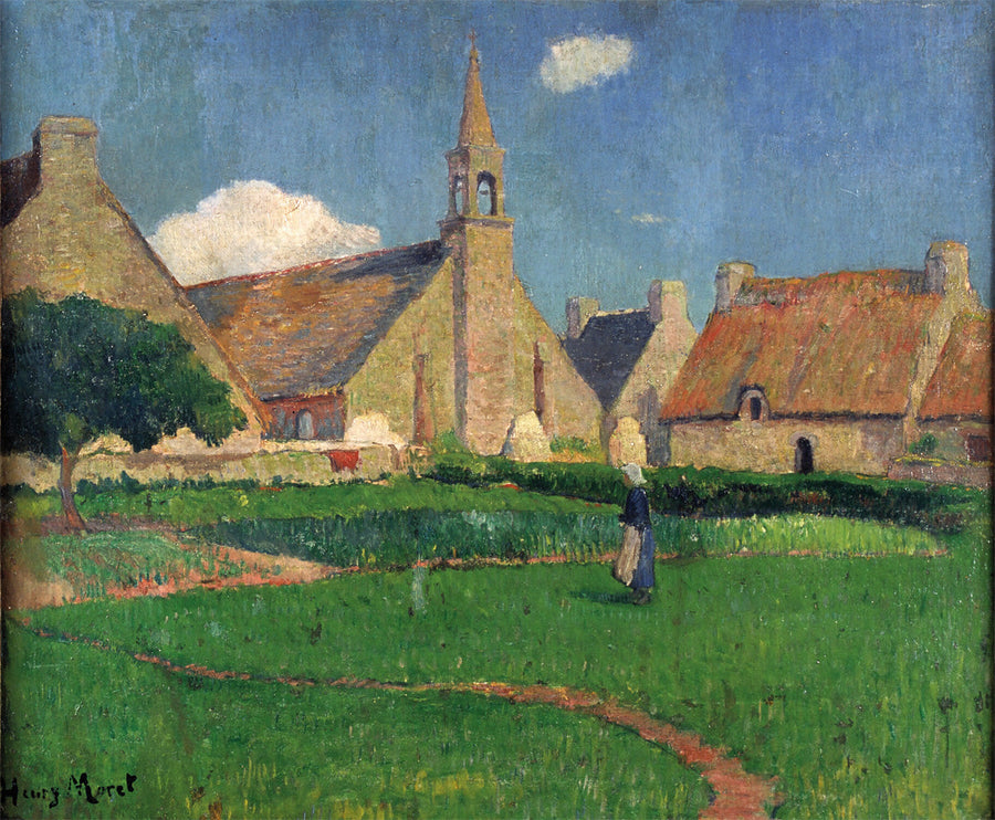 Kaplica w Pouldu - Henry Moret