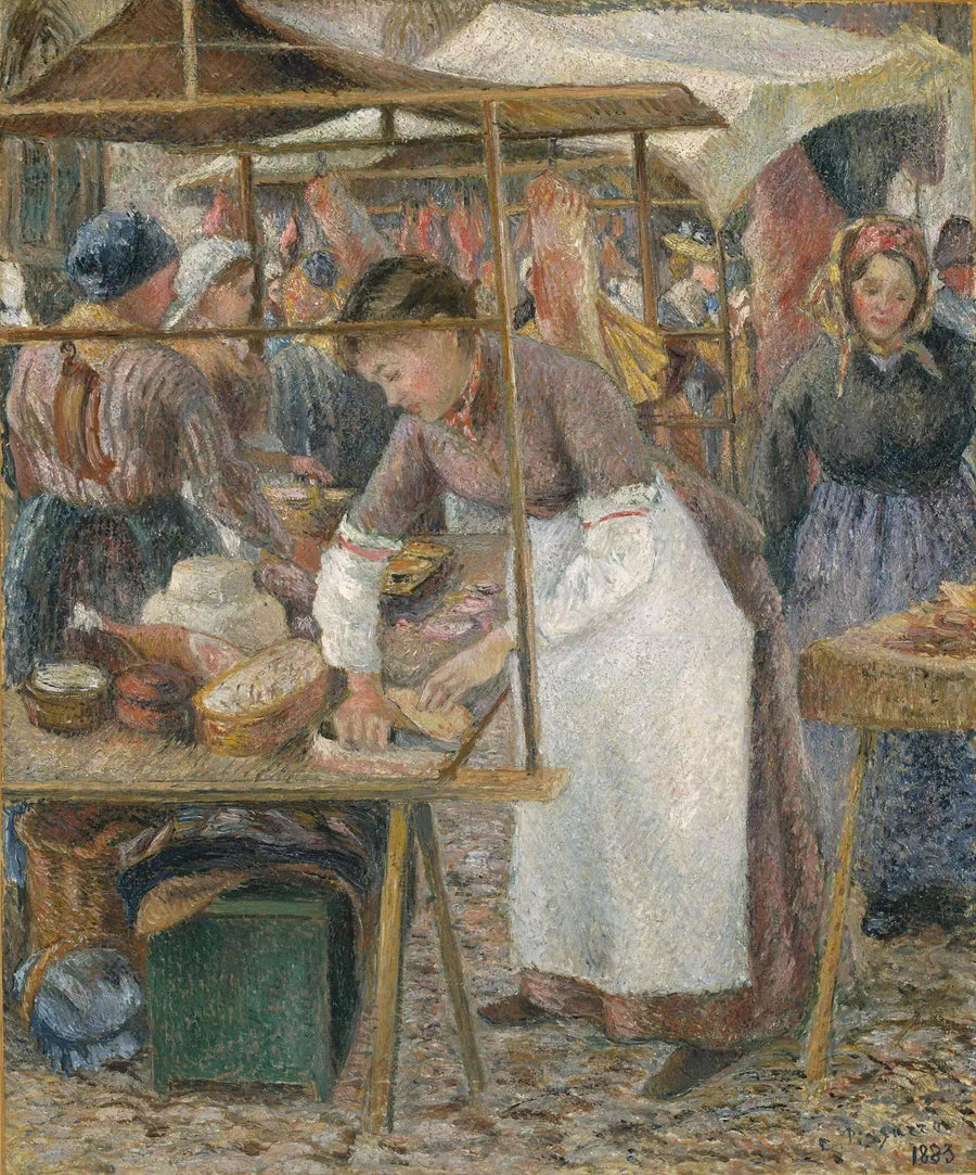 Wędliniarka - Camille Pissarro