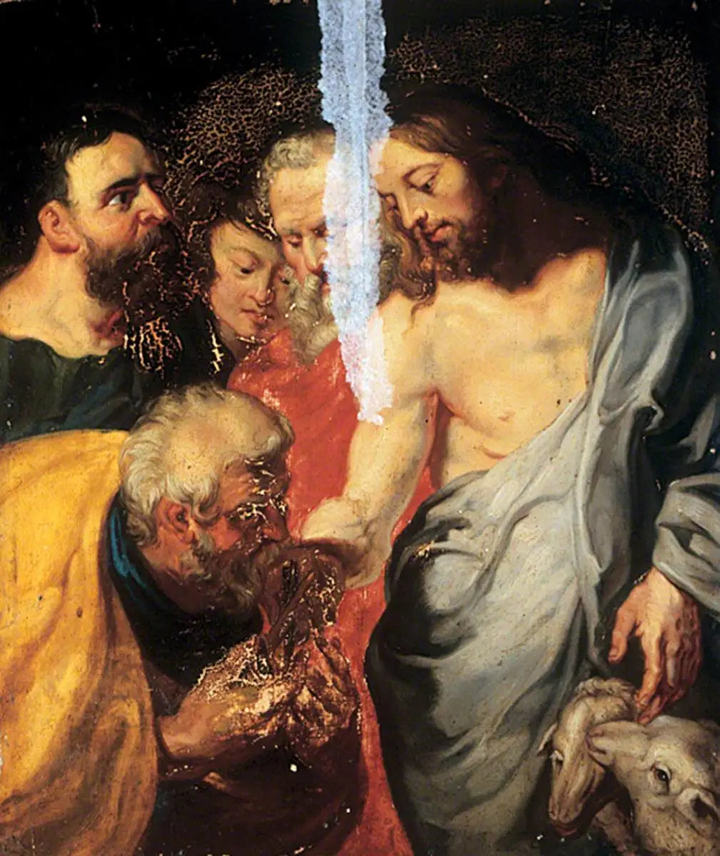 La charge du Christ à saint Pierre - Peter Paul Rubens - Alpha Reproduction